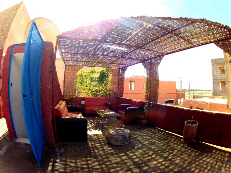 Hotel Sunset Surfhouse Taghazout Esterno foto
